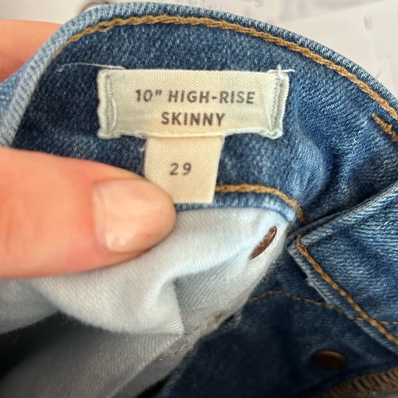 Madewell High Rise Skinny Jeans - Picture 3 of 3